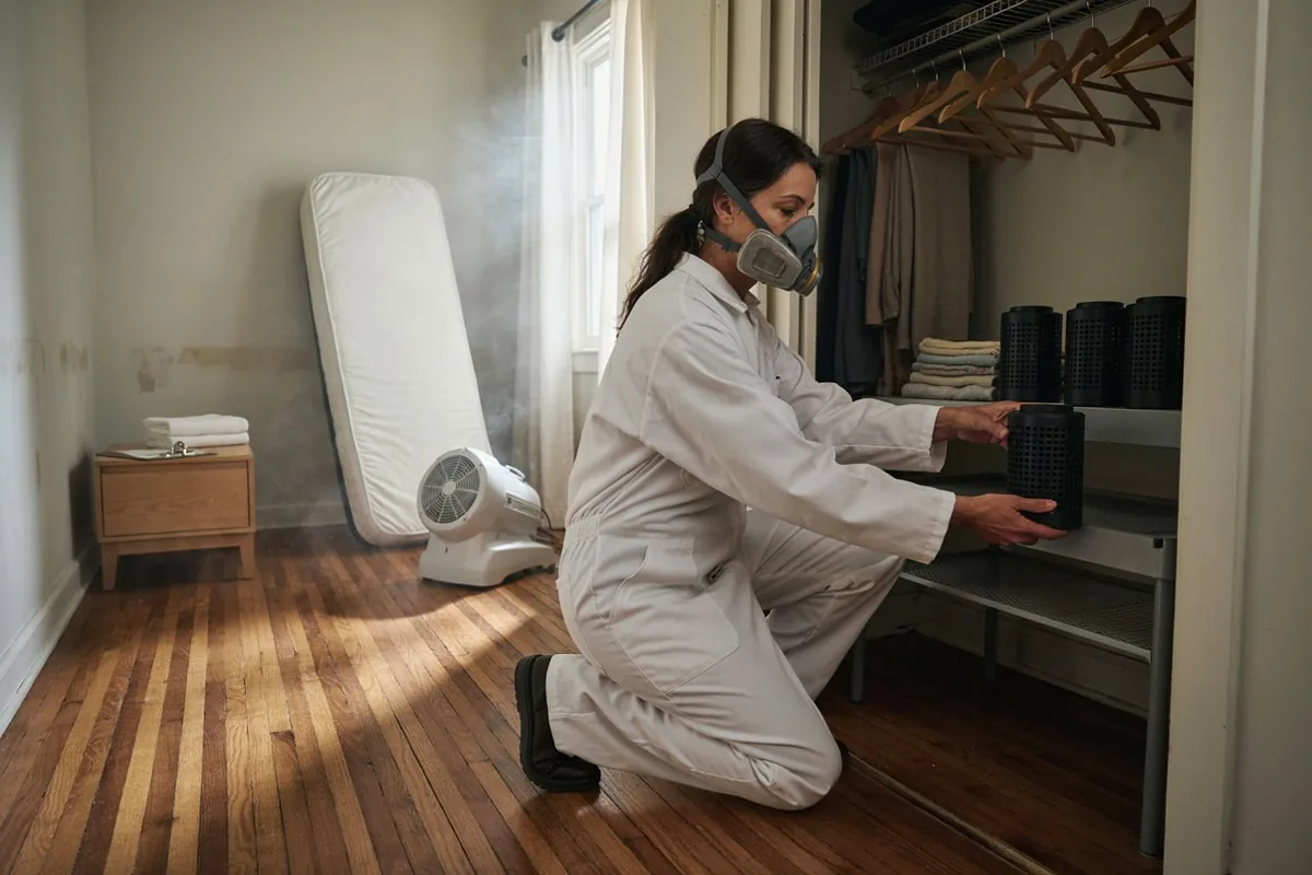 Mold odor removal in Baton Rouge, LA